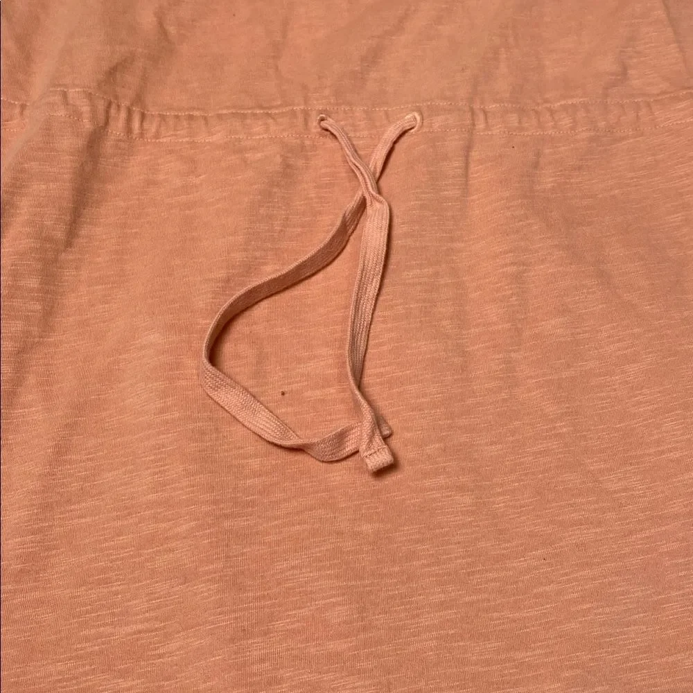 United By Blue Impact Collection Organic Cotton Casual T Shirt Dress Peach